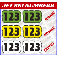 JET SKI NUMBERS