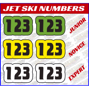 Jet Ski Numbers