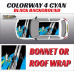 DIGITALLY PRINTED WRAP TYPE 10 (BONNET OR ROOF) DIGITALLY PRINTED WRAP TYPE 10 (BONNET OR ROOF)