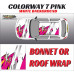 DIGITALLY PRINTED WRAP TYPE 10 (BONNET OR ROOF) DIGITALLY PRINTED WRAP TYPE 10 (BONNET OR ROOF)