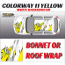 DIGITALLY PRINTED WRAP TYPE 10 (BONNET OR ROOF) DIGITALLY PRINTED WRAP TYPE 10 (BONNET OR ROOF)