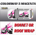 DIGITALLY PRINTED WRAP TYPE 12 (BONNET OR ROOF) DIGITALLY PRINTED WRAP TYPE 12 (BONNET OR ROOF)