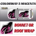 DIGITALLY PRINTED WRAP TYPE 13 (BONNET OR ROOF) DIGITALLY PRINTED WRAP TYPE 13 (BONNET OR ROOF)