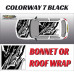 DIGITALLY PRINTED WRAP TYPE 15 (BONNET OR ROOF) DIGITALLY PRINTED WRAP TYPE 15 (BONNET OR ROOF)
