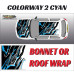 DIGITALLY PRINTED WRAP TYPE 15 (BONNET OR ROOF) DIGITALLY PRINTED WRAP TYPE 15 (BONNET OR ROOF)