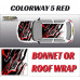 DIGITALLY PRINTED WRAP TYPE 15 (BONNET OR ROOF) DIGITALLY PRINTED WRAP TYPE 15 (BONNET OR ROOF)