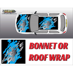 DIGITALLY PRINTED WRAP TYPE 17 (BONNET OR ROOF) DIGITALLY PRINTED WRAP TYPE 17 (BONNET OR ROOF)