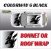 DIGITALLY PRINTED WRAP TYPE 18 (BONNET OR ROOF) DIGITALLY PRINTED WRAP TYPE 18 (BONNET OR ROOF)