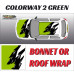 DIGITALLY PRINTED WRAP TYPE 18 (BONNET OR ROOF) DIGITALLY PRINTED WRAP TYPE 18 (BONNET OR ROOF)