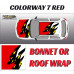 DIGITALLY PRINTED WRAP TYPE 18 (BONNET OR ROOF) DIGITALLY PRINTED WRAP TYPE 18 (BONNET OR ROOF)