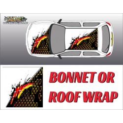 DIGITALLY PRINTED WRAP TYPE 20 (BONNET OR ROOF) DIGITALLY PRINTED WRAP TYPE 20 (BONNET OR ROOF)