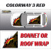 DIGITALLY PRINTED WRAP TYPE 20 (BONNET OR ROOF) DIGITALLY PRINTED WRAP TYPE 20 (BONNET OR ROOF)