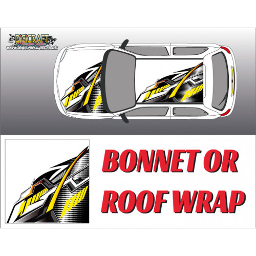 DIGITALLY PRINTED WRAP TYPE 21 (BONNET OR ROOF) DIGITALLY PRINTED WRAP TYPE 21 (BONNET OR ROOF)