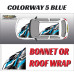DIGITALLY PRINTED WRAP TYPE 21 (BONNET OR ROOF) DIGITALLY PRINTED WRAP TYPE 21 (BONNET OR ROOF)