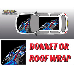 DIGITALLY PRINTED WRAP TYPE 22 (BONNET OR ROOF) DIGITALLY PRINTED WRAP TYPE 22 (BONNET OR ROOF)