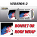 DIGITALLY PRINTED WRAP TYPE 29 (BONNET OR ROOF) DIGITALLY PRINTED WRAP TYPE 29 (BONNET OR ROOF)