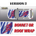 DIGITALLY PRINTED WRAP TYPE 29 (BONNET OR ROOF) DIGITALLY PRINTED WRAP TYPE 29 (BONNET OR ROOF)