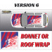DIGITALLY PRINTED WRAP TYPE 29 (BONNET OR ROOF) DIGITALLY PRINTED WRAP TYPE 29 (BONNET OR ROOF)