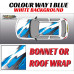 DIGITALLY PRINTED WRAP TYPE 09 (BONNET OR ROOF) DIGITALLY PRINTED WRAP TYPE 09 (BONNET OR ROOF)