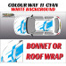 DIGITALLY PRINTED WRAP TYPE 03 (BONNET OR ROOF) DIGITALLY PRINTED WRAP TYPE 03 (BONNET OR ROOF)