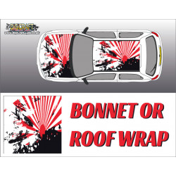DIGITALLY PRINTED WRAP TYPE 30 (BONNET OR ROOF) DIGITALLY PRINTED WRAP TYPE 30 (BONNET OR ROOF)