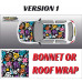 DIGITALLY PRINTED WRAP TYPE 31 (BONNET OR ROOF) DIGITALLY PRINTED WRAP TYPE 31 (BONNET OR ROOF)