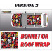 DIGITALLY PRINTED WRAP TYPE 31 (BONNET OR ROOF) DIGITALLY PRINTED WRAP TYPE 31 (BONNET OR ROOF)