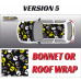 DIGITALLY PRINTED WRAP TYPE 31 (BONNET OR ROOF) DIGITALLY PRINTED WRAP TYPE 31 (BONNET OR ROOF)