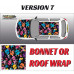 DIGITALLY PRINTED WRAP TYPE 31 (BONNET OR ROOF) DIGITALLY PRINTED WRAP TYPE 31 (BONNET OR ROOF)