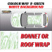 DIGITALLY PRINTED WRAP TYPE 32 (BONNET OR ROOF) DIGITALLY PRINTED WRAP TYPE 32 (BONNET OR ROOF)