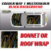 DIGITALLY PRINTED WRAP TYPE 32 (BONNET OR ROOF) DIGITALLY PRINTED WRAP TYPE 32 (BONNET OR ROOF)