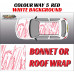 DIGITALLY PRINTED WRAP TYPE 32 (BONNET OR ROOF) DIGITALLY PRINTED WRAP TYPE 32 (BONNET OR ROOF)