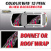 DIGITALLY PRINTED WRAP TYPE 04 (BONNET OR ROOF) DIGITALLY PRINTED WRAP TYPE 04 (BONNET OR ROOF)