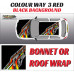 DIGITALLY PRINTED WRAP TYPE 04 (BONNET OR ROOF) DIGITALLY PRINTED WRAP TYPE 04 (BONNET OR ROOF)