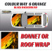 DIGITALLY PRINTED WRAP TYPE 06 (BONNET OR ROOF) DIGITALLY PRINTED WRAP TYPE 06 (BONNET OR ROOF)