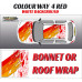 DIGITALLY PRINTED WRAP TYPE 06 (BONNET OR ROOF) DIGITALLY PRINTED WRAP TYPE 06 (BONNET OR ROOF)