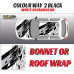 DIGITALLY PRINTED WRAP TYPE 06 (BONNET OR ROOF) DIGITALLY PRINTED WRAP TYPE 06 (BONNET OR ROOF)