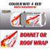 DIGITALLY PRINTED WRAP TYPE 07 (BONNET OR ROOF) DIGITALLY PRINTED WRAP TYPE 07 (BONNET OR ROOF)