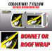 DIGITALLY PRINTED WRAP TYPE 07 (BONNET OR ROOF) DIGITALLY PRINTED WRAP TYPE 07 (BONNET OR ROOF)