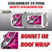 DIGITALLY PRINTED WRAP TYPE 08 (BONNET OR ROOF) DIGITALLY PRINTED WRAP TYPE 08 (BONNET OR ROOF)