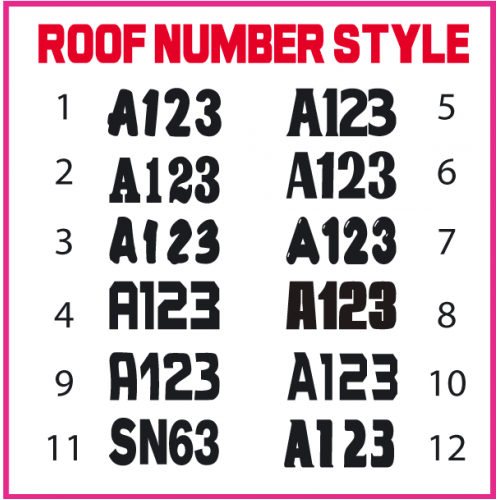 digicraftsigns.co.uk shop online now for Autograss Grass Roof Fin