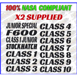 Autograss CLASS NUMBERS ONLY Autograss CLASS NUMBERS ONLY