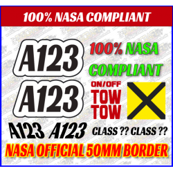 Autograss DOOR AND ROOF ONLY Race Number Set (Door, Roof, Class, Tow/On Off) Autograss DOOR AND ROOF ONLY Race Number Set (Door, Roof, Class, Tow/On Off)