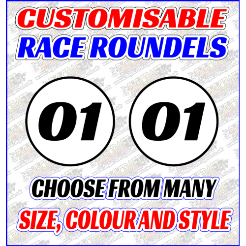 Classic Car Race Roundels Classic Car Race Roundels