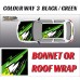 DIGITALLY PRINTED WRAP TYPE 07 (BONNET OR ROOF)