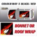 DIGITALLY PRINTED WRAP TYPE 07 (BONNET OR ROOF)