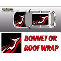 DIGITALLY PRINTED WRAP TYPE 01 (BONNET OR ROOF)