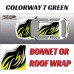 DIGITALLY PRINTED WRAP TYPE 13 (BONNET OR ROOF)