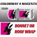 DIGITALLY PRINTED WRAP TYPE 18 (BONNET OR ROOF)