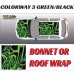 DIGITALLY PRINTED WRAP TYPE 23 (BONNET OR ROOF)